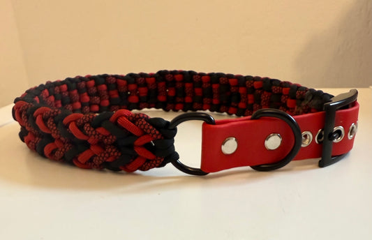 Paracord-Halsband „Nox“